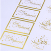 Gold and White Sticker Packs