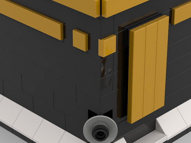 Kaaba Islamic Building Blocks Set of the Holy Kaaba