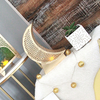 Nur Sultan Crescent Lantern- White
