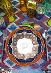 Happy Eid Marrakesh Dessert Plates